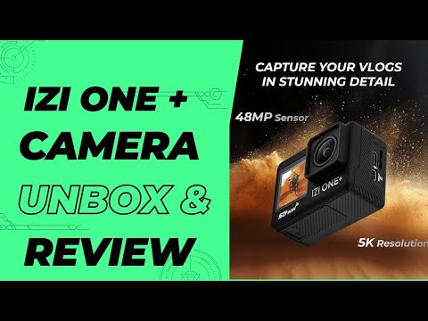 IZI ONE PLUS action camera unboxing and review| Budget action camera under 10000 for moto vlogging