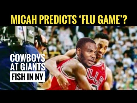 SICK Micah predicts ‘FLU GAME’? Parsons & #dallascowboys #mnf - Fish in New York