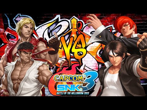 Capcom Vs. Snk 3 MUGEN - Ryu and Ken Vs. Kyo and Iori