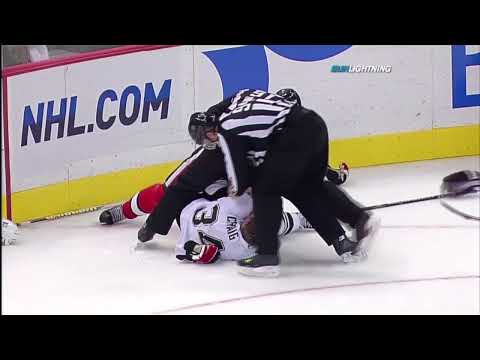 Ryan Craig vs Matt Carkner Nov 5, 2009