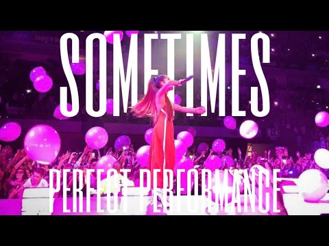 ariana grande - sometimes (perfect performance)