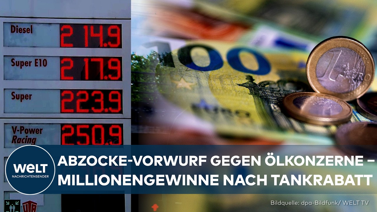 TANKPREISE SCHOCKEN: Abzocke-Vorwürfe gegen Ölkonzerne – 26,2 Millionen Euro pro Tag?