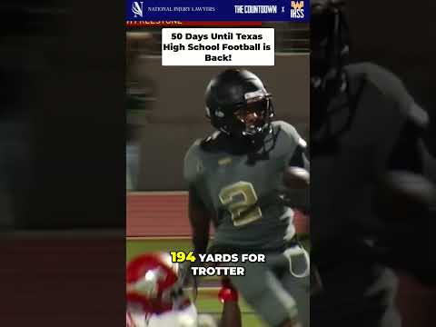 Posting 1 2025 play every day until Texas High School Football is back! 50 Days Left!
