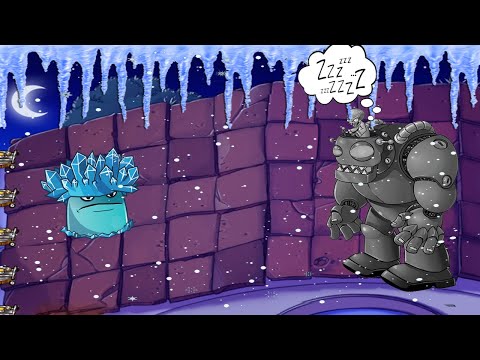 Giant Zomboss Vs Ice-shroom Zomboni Epic Hack Plants vs Zombies