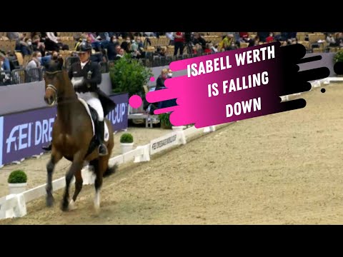 Isabell Werth Slides Further Down The Spiral To 5th In The World Cup Dressage Grand Prix Freestyle