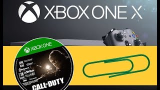 Xbox One X - Get Your Stuck Disc Out - Manual Eject