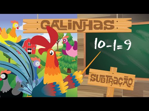 MÚSICA DA SUBTRAÇÃO - CRIAR GALINHAS - CRIANÇAS INTELIGENTES - JP KIDS