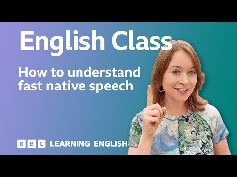 ネイティブの速い会話を理解する方法：ライブ英語クラス (How to understand native speakers when they talk quickly: Live English Class)