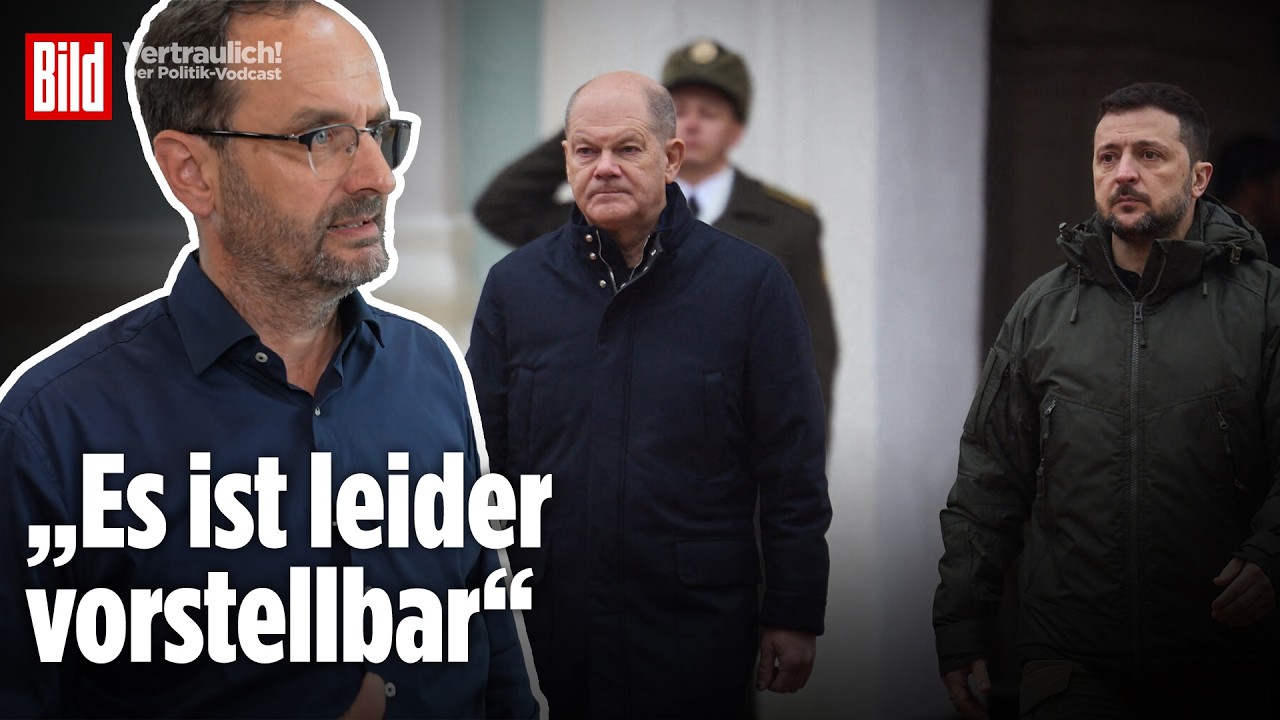 Ukraine-Krieg: Wollte Scholz, dass Selenskyj kapituliert? Vorwürfe gegen Ex-Kanzler! | Vertraulich