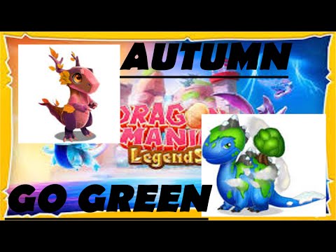 Dragon Mania Legends PC - Autumn Dragon, Go Green Dragon, and some battles!