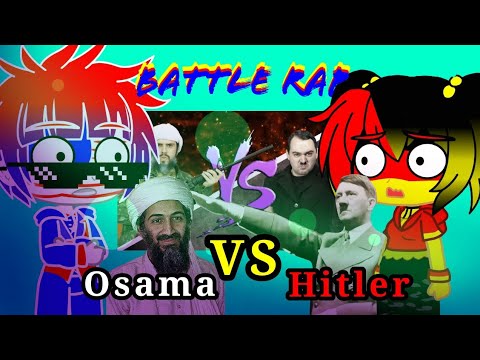 | 🇧🇷 PT, 🇺🇸 EN, ​​🇩🇪 DE | Countryhumans reacting to Osama Bin Laden VS Adolf Hitler | @galofrito |