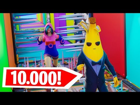 SFIDO I MIEI AMICI ALLA DEATHRUN DA 10.000 LIVELLI DI FORTNITE! 😱 con MATTIZ ZERBI E OCTY!