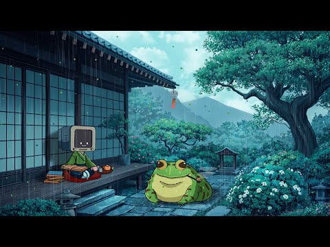 peaceful rainy lofi 🌧 calm your anxiety, relaxing music [chill lo-fi hip hop beats]