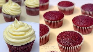 RED VELVET CUPCAKE with Cream Cheese Frosting Recipe