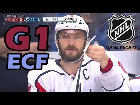Washington Capitals vs Tampa Bay Lightning. 2018 NHL Eastern Conference Final. G1. 05.11.2018. (HD)