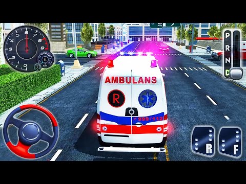 Ambulance City Rescue Driver Simulator - 911 Emergency Transport Driving - Android GamePlay