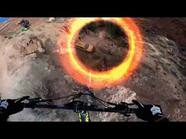 Классный видеомонтаж экстремальной езды на велике