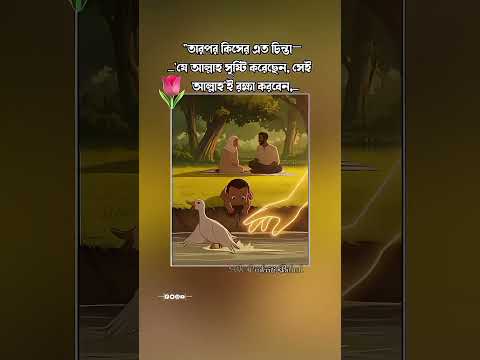 তারপর কিসের এত চিন্তা?যে আল্লাহ সৃষ্টি করেছেন, সেই আল্লাহ'ই রক্ষা করবেন 🤲 |  #shorts