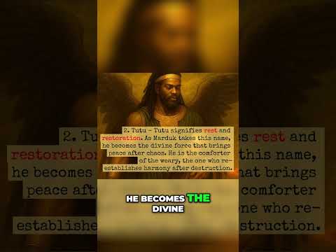 Marduk's 50 Names: Unveiling Ancient Power & Meanings