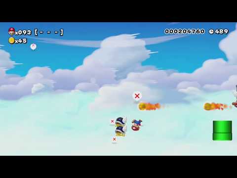 SLIPPER GREASE ~ Expert 100 Mario Challenge - Super Mario Maker - No Commentary 1bp