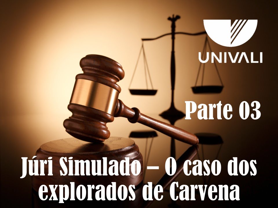 Júri Simulado- O Caso dos Exploradores de Caverna - Direito - UNIVALI - 2016 - PARTE 03