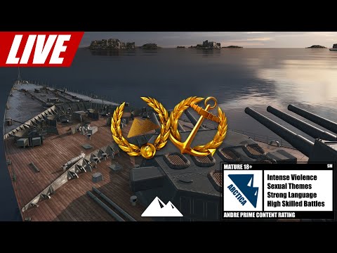 RANKED SILBER, gute Teams, kaum schlechte Runden... was los? - World of Warships | [Stream] [60fps]