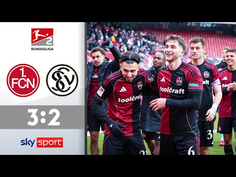 SPEKTAKEL im Max-Morlock-Stadion! | 1. FC Nürnberg - SV Elversberg | Highlights – 2. Bundesliga