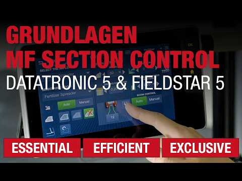 APPLICATION | BASICS MF SECTION CONTROL