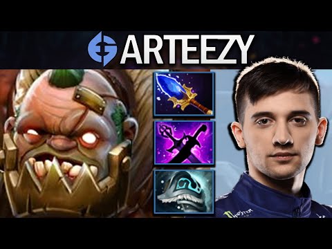 Pudge Dota 2 Gameplay EG.Arteezy with Aghanims and Kaya - Sange #dota2 #dota2gameplay