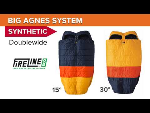 big agnes cabin creek double sleeping bolsa