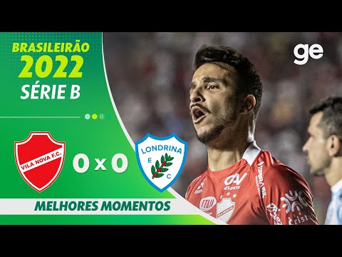 Gols e lances de Vila Nova-GO x Londrina