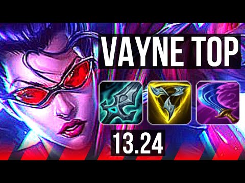 VAYNE vs KAYLE (TOP) | 11/2/3, Godlike, 300+ games | KR Master | 13.24