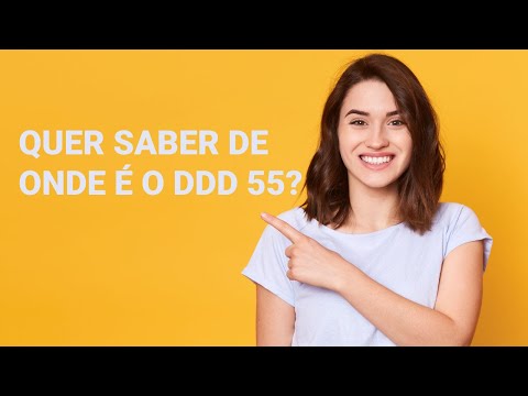 Vídeo: Código 55: de qual cidade é e como identificar