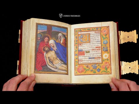 SIMON BENING'S FLOWERS BOOK OF HOURS - Browsing Facsimile Editions (4K / UHD)