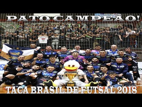 PATO CAMPEÃO! Gols Atlântico X Pato | FINAL | Taça Brasil de Futsal 2018 (12/08/2018)