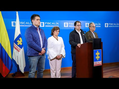 Rueda de prensa Fiscal General - 14 de marzo de 2020