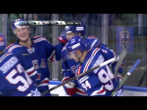 Barabanov beats Koshechkin five hole