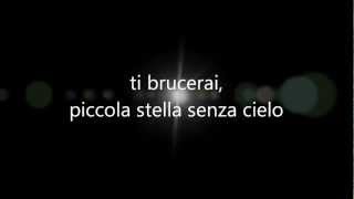 piccola stella senza cielo Ligabue-testo