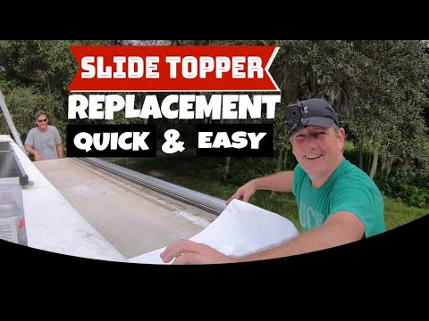 Easy RV Slide Topper Replacement | Quick and Easy DIY With Simple Tools!