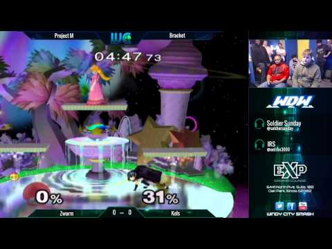 WDW 1/15/15 - Zwarm (Peach) vs Kels (Marth/Fox)