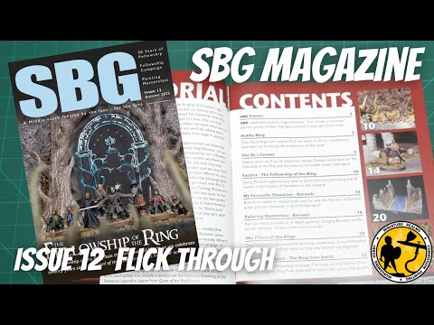 SBG Middle earth Magazine Issue 12 Quick Review