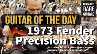 Video thumbnail for Guitar of the Day: 1973 Fender Precision Bass | Norman's Rare Guitars by Normans Rare Guitars
