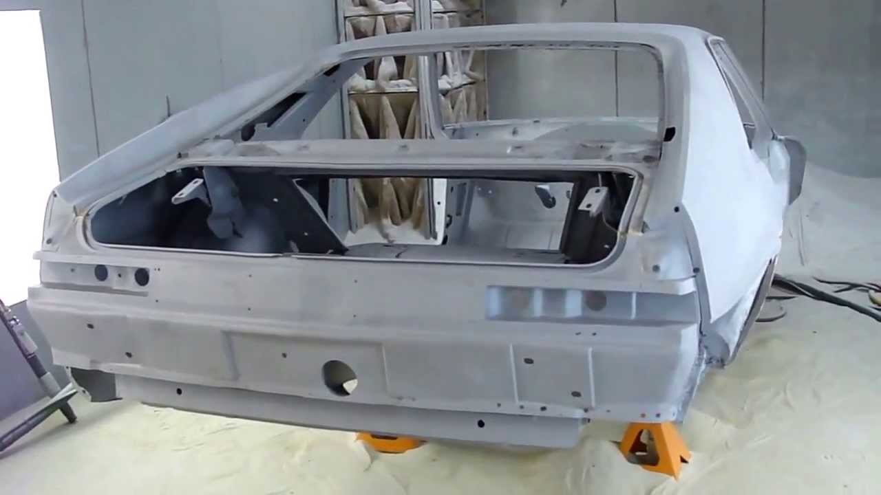 Media Blasting a 1968 AMX - Video 2 of 2