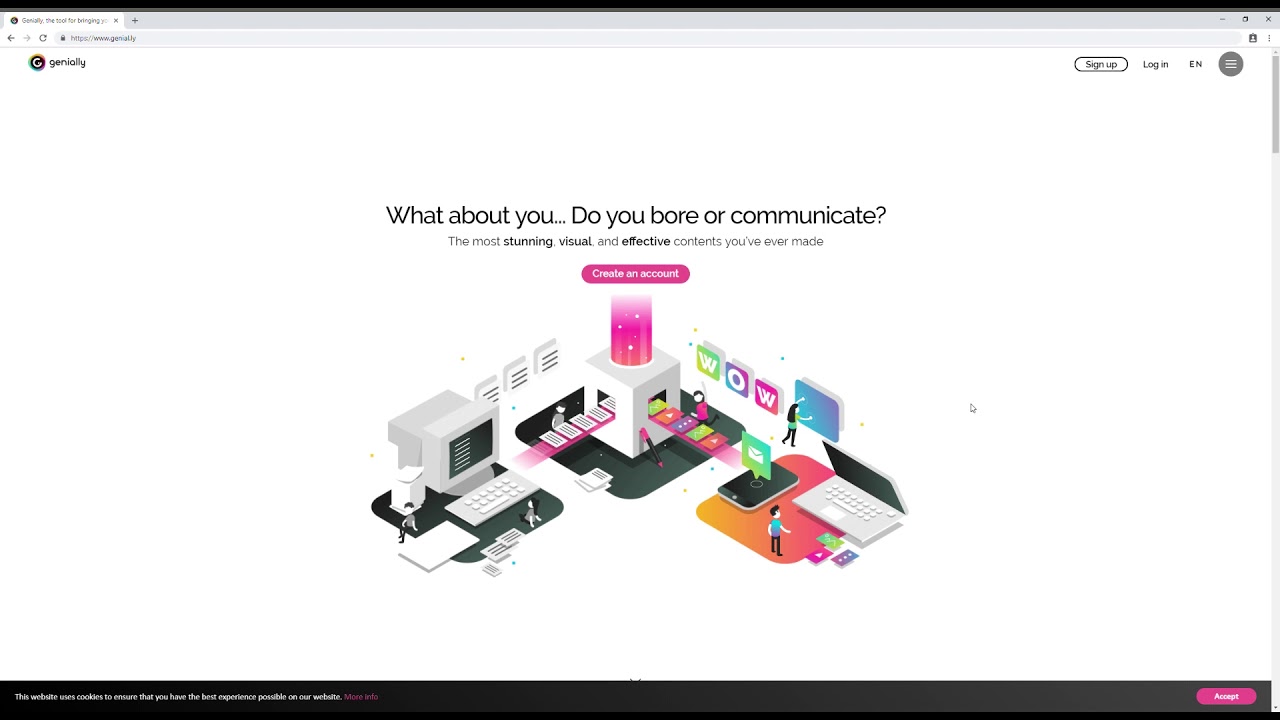 Genially Tutorial 1 Account Creation