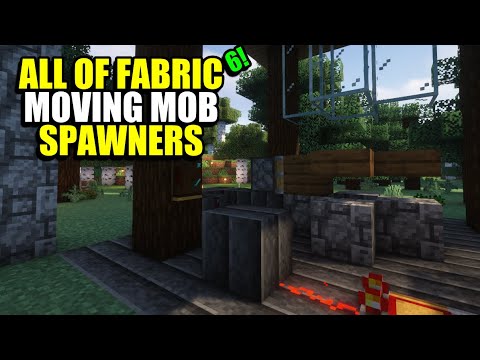 Ep11 Moving Mob Spawners - Minecraft All of Fabric 6 Modpack
