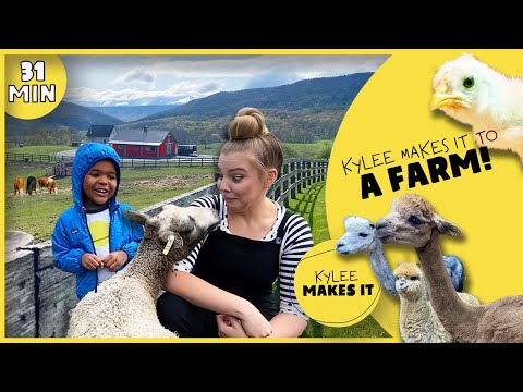 Kylee Makes It to a Farm! | Visit Farm Animals, Learn How to Make Maple Syrup, Experience Fiber Art!