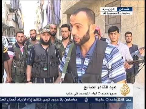 تقرير تلفزيوني يرصد الأوضاع العسكرية في جبهة حي صلاح الدين في مدينة حلب