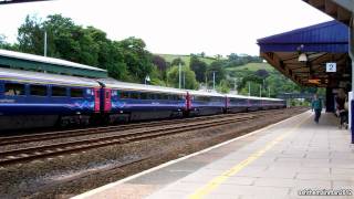 preview picture of video 'FGW HST at Totnes Station | 8/6/2011'
