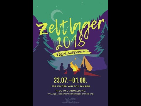 Zeltlager 2018 Trailer KjG -Laubenheim