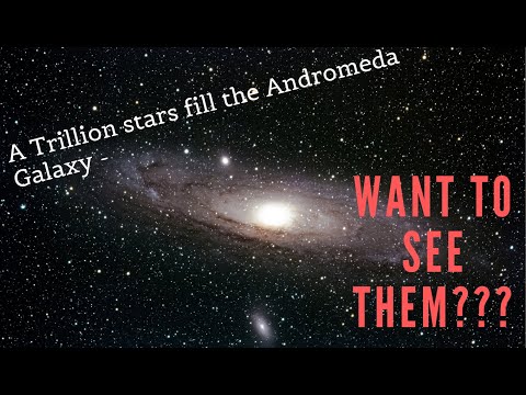 Zooming into the Andromeda Galaxy